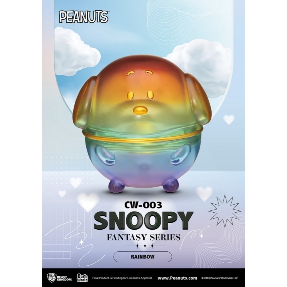 【野獸國】CW-003 史努比圓滾滾奇幻系列 盲盒套組(6入)-細節圖7