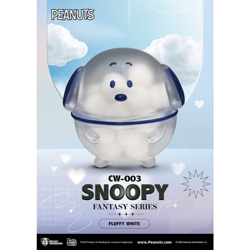 【野獸國】CW-003 史努比圓滾滾奇幻系列 盲盒套組(6入)-細節圖8