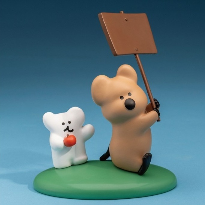 【野獸國】MEA-077 DINOTAENG 呆萌町 功能性公仔 盲盒套組 (4入)-細節圖6