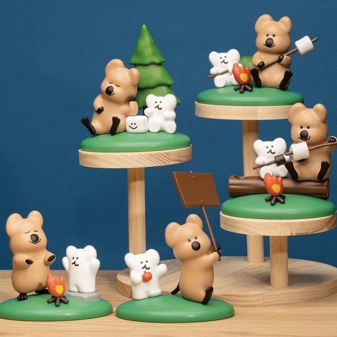 【野獸國】MEA-077 DINOTAENG 呆萌町 功能性公仔 盲盒套組 (4入)-細節圖2