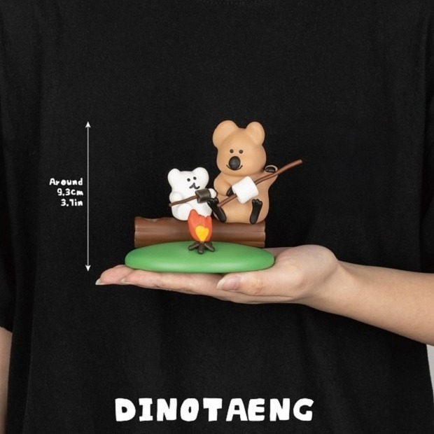 【野獸國】MEA-077 DINOTAENG 呆萌町 功能性公仔 盲盒套組 (4入)-細節圖8