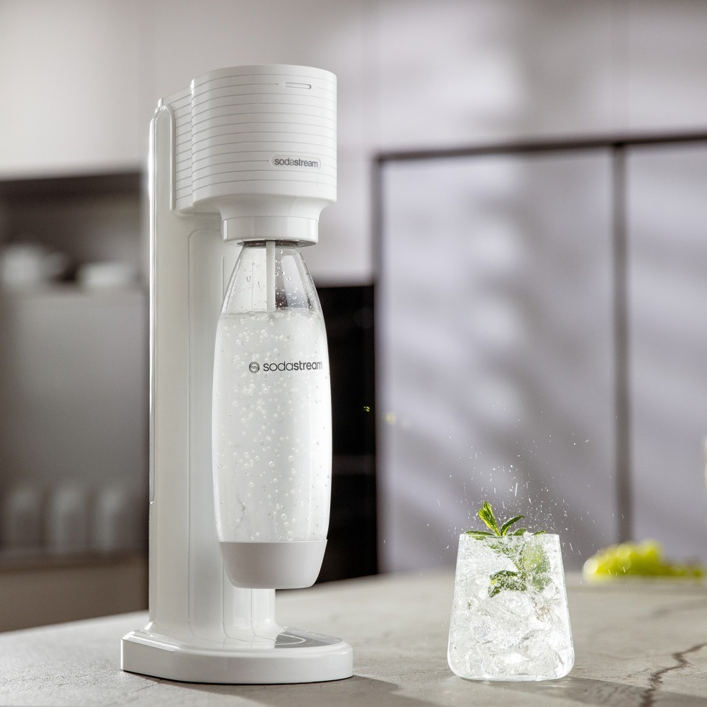 【恆隆行】Sodastream GAIA快扣氣泡水機 (白/黑) 快扣鋼瓶機型 免插電 更省空間-細節圖3