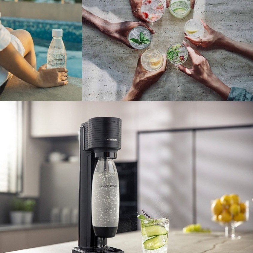 【恆隆行】Sodastream GAIA快扣氣泡水機 (白/黑) 快扣鋼瓶機型 免插電 更省空間-細節圖7