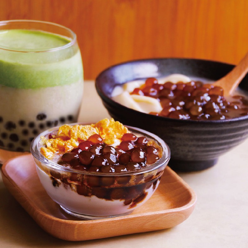 【自然小島】Q彈即食珍珠 (原礦黑糖蜜+白玉+蜂蜜+黑糖)【免運】❘ 珍珠 粉圓 即食免煮 小包裝-細節圖2