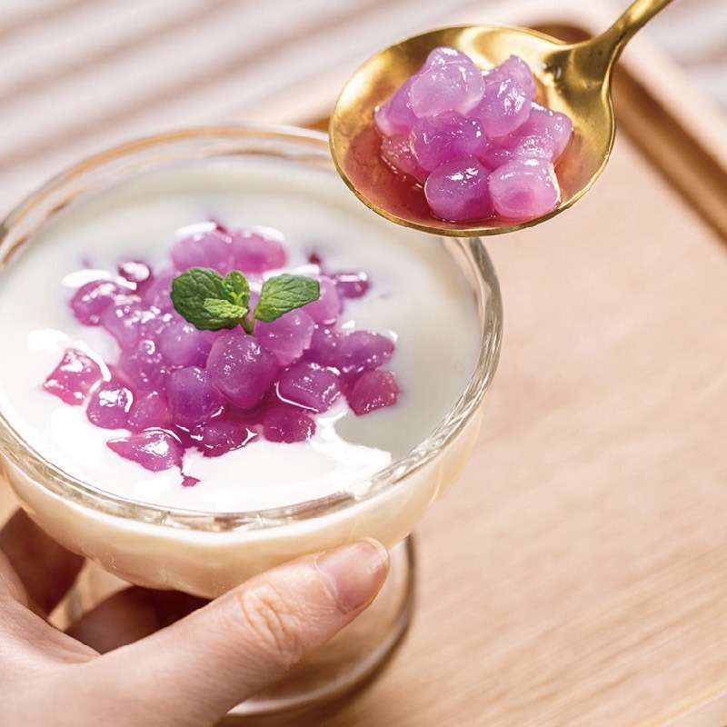 【自然小島】Q彈即食珍珠 (原礦黑糖蜜+白玉+蜂蜜+黑糖)【免運】❘ 珍珠 粉圓 即食免煮 小包裝-細節圖7