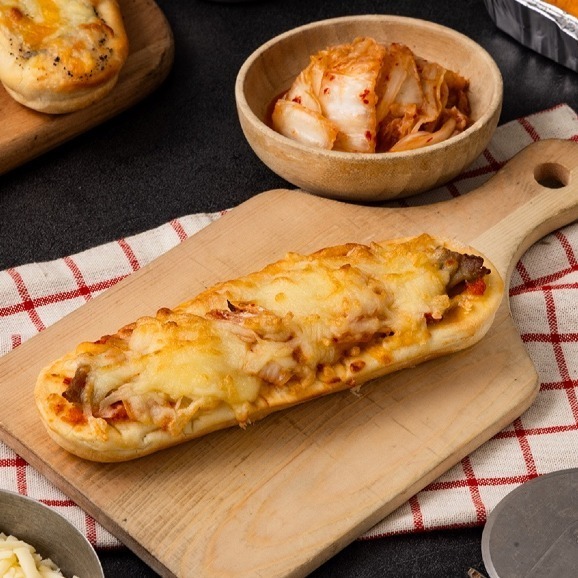 【胡同】潛艇披薩（泡菜燒肉/松露起司）259g 2盒(4入)-細節圖4