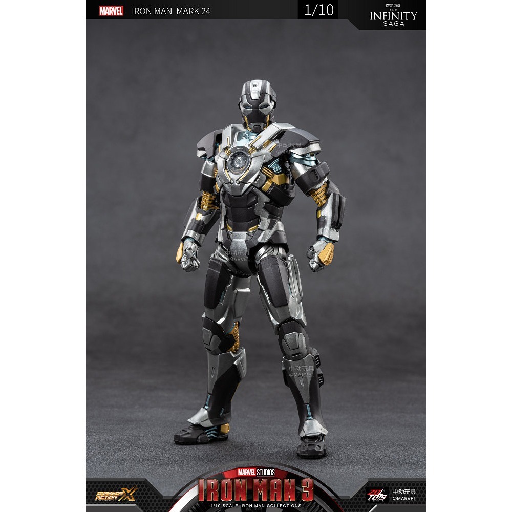 【野獸國】中動 鋼鐵人 Mark 24 坦克 7吋可動人偶-細節圖4