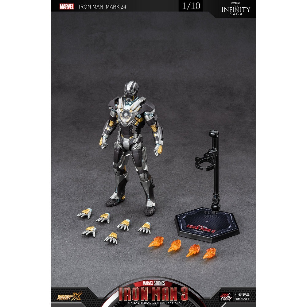 【野獸國】中動 鋼鐵人 Mark 24 坦克 7吋可動人偶-細節圖5