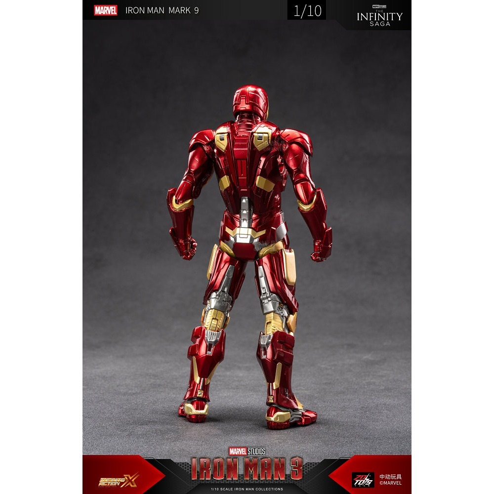 【野獸國】中動 鋼鐵人 Mark 9 7吋可動人偶-細節圖5