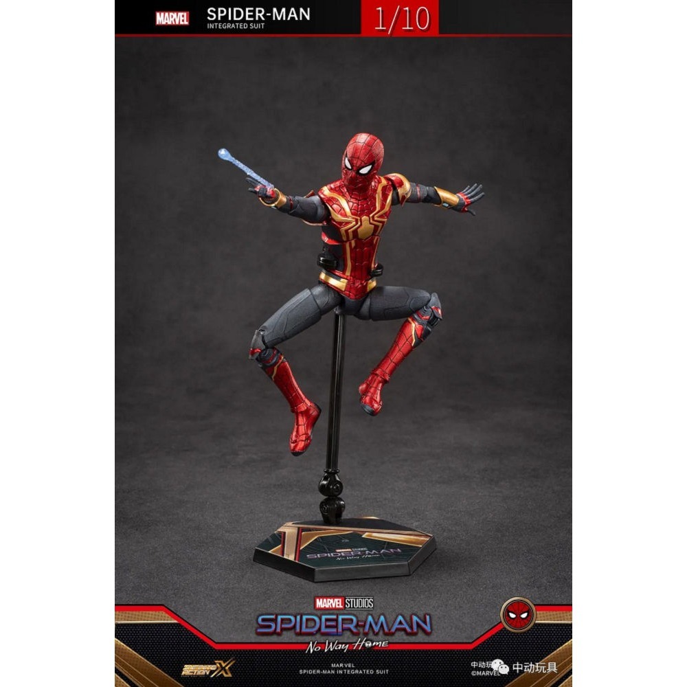 【野獸國】中動 蜘蛛人 融合戰衣款 7吋可動人偶-細節圖5