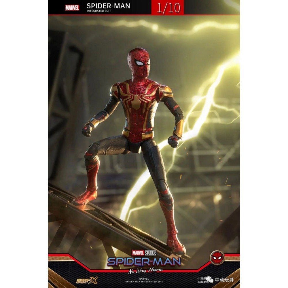 【野獸國】中動 蜘蛛人 融合戰衣款 7吋可動人偶-細節圖9