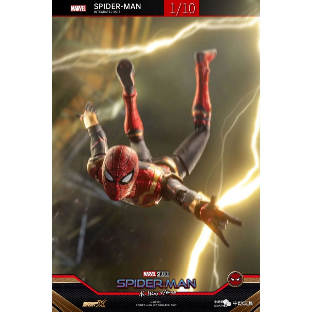 【野獸國】中動 蜘蛛人 融合戰衣款 7吋可動人偶-細節圖10