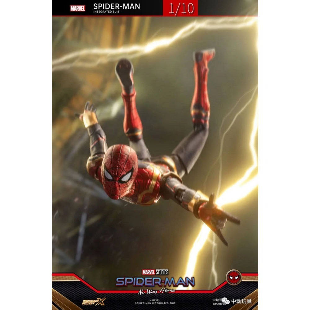 【野獸國】中動 蜘蛛人 融合戰衣款 7吋可動人偶-細節圖10