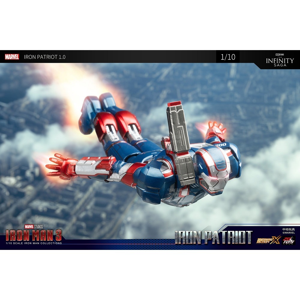 【野獸國】中動 鋼鐵愛國者 7吋可動人偶-細節圖2