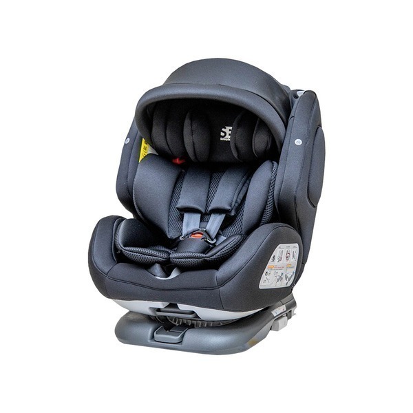 【適得寶】0-12歲isofix/安全帶兩用通風型汽車座椅 兒童座椅 360度轉 吸熱慢散熱快 兩種安裝方式-細節圖4