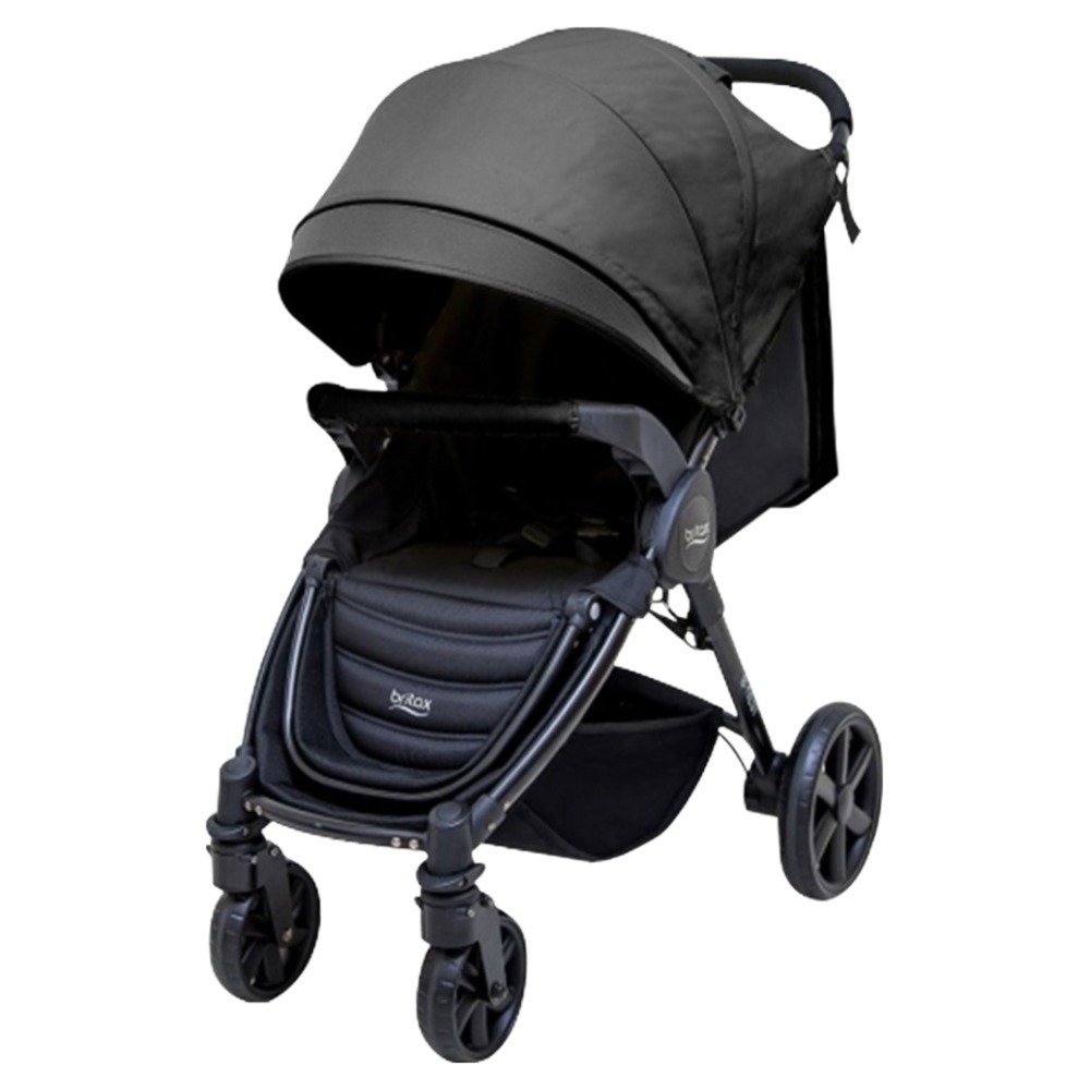 【Britax】B-NEST旗艦秒收四輪手推車 紅/黃/黑/藍/綠 嬰幼兒推車 單手收車-規格圖9