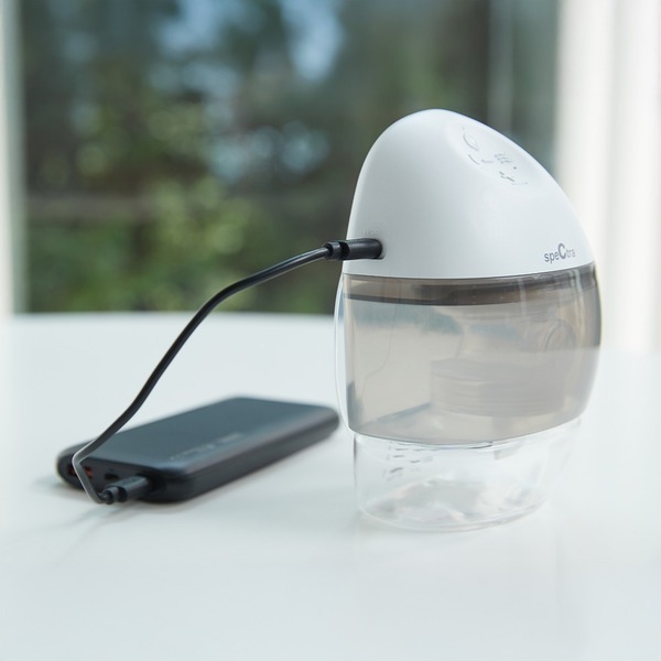 【貝瑞克】免持電動吸乳器 韓國製 易拆裝 好清洗 防觸電處理 解放雙手 貼合胸型 三種韻律吸乳模式-細節圖2