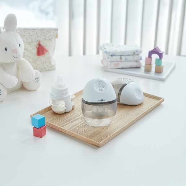 【貝瑞克】免持電動吸乳器 韓國製 易拆裝 好清洗 防觸電處理 解放雙手 貼合胸型 三種韻律吸乳模式-細節圖5