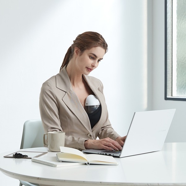 【貝瑞克】免持電動吸乳器 韓國製 易拆裝 好清洗 防觸電處理 解放雙手 貼合胸型 三種韻律吸乳模式-細節圖6