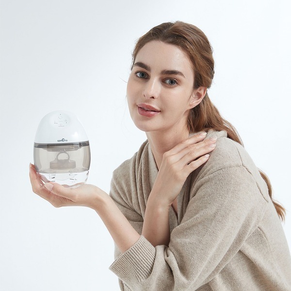 【貝瑞克】免持電動吸乳器 韓國製 易拆裝 好清洗 防觸電處理 解放雙手 貼合胸型 三種韻律吸乳模式-細節圖7