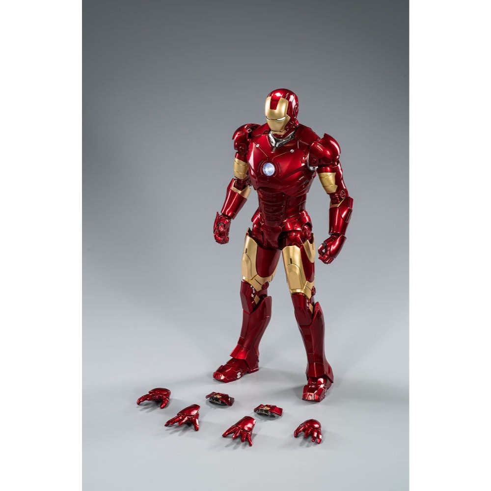 【野獸國】中動 鋼鐵人 Mark III 14吋可動人偶-細節圖5