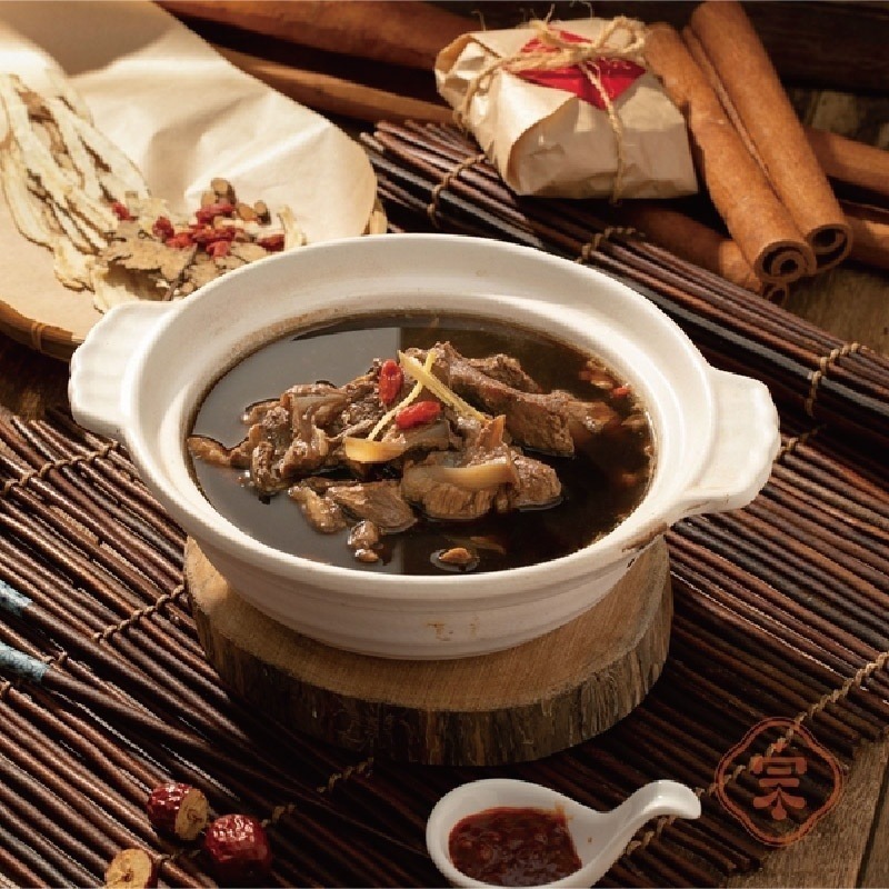 【初宗燉藥膳】暖胃獨享月亮軟骨燉藥膳5入組【免運】  藥膳湯 排骨湯 豬軟骨 台灣豬 軟骨 暖胃 中藥湯-細節圖3