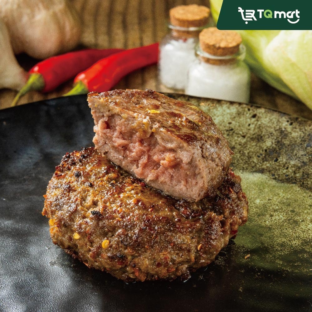 【胡同】日本A5和牛漢堡排-松露口味100g/顆 (五入組/十入組)-細節圖2