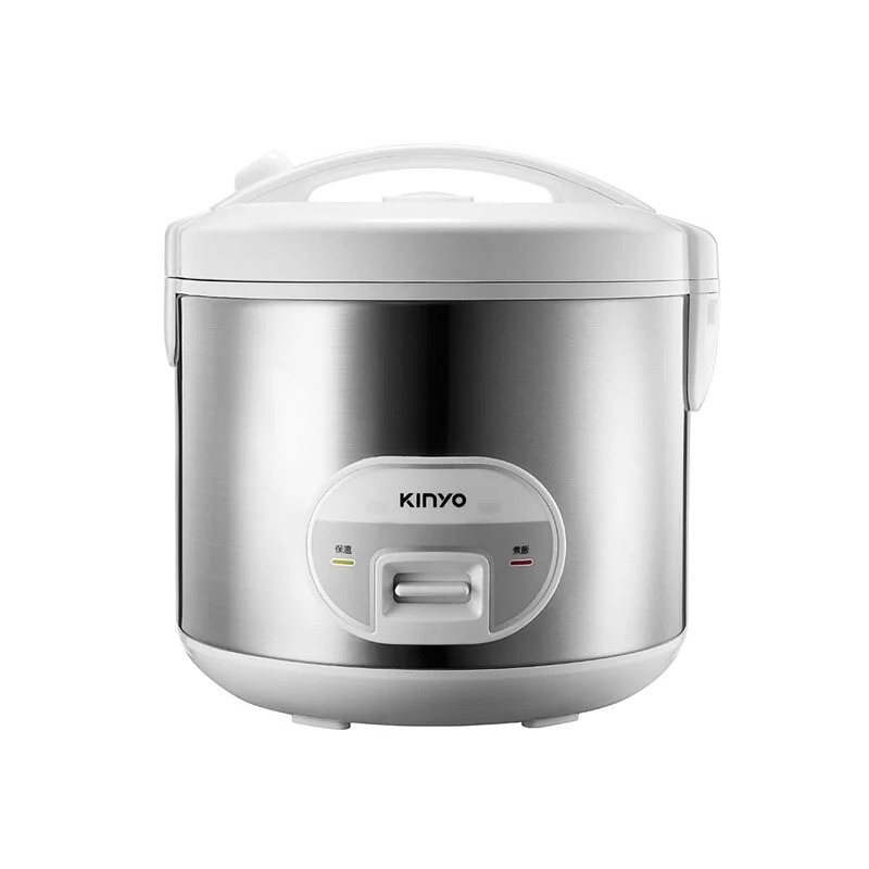 【KINYO】 十人份電子鍋(REP-18) 3.5L大容量 不銹鋼 蒸煮兩用 自動保溫 附贈飯匙、量杯、蒸盤-細節圖7