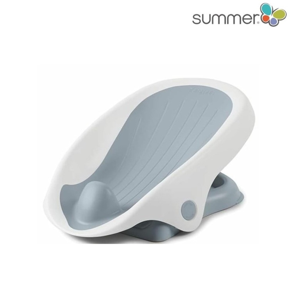 【SUMME】可調式時尚摺疊洗澡躺椅（灰）三段式可調整 可摺疊式設計 易擦拭快乾背墊材質 流線型排⽔設計-細節圖8