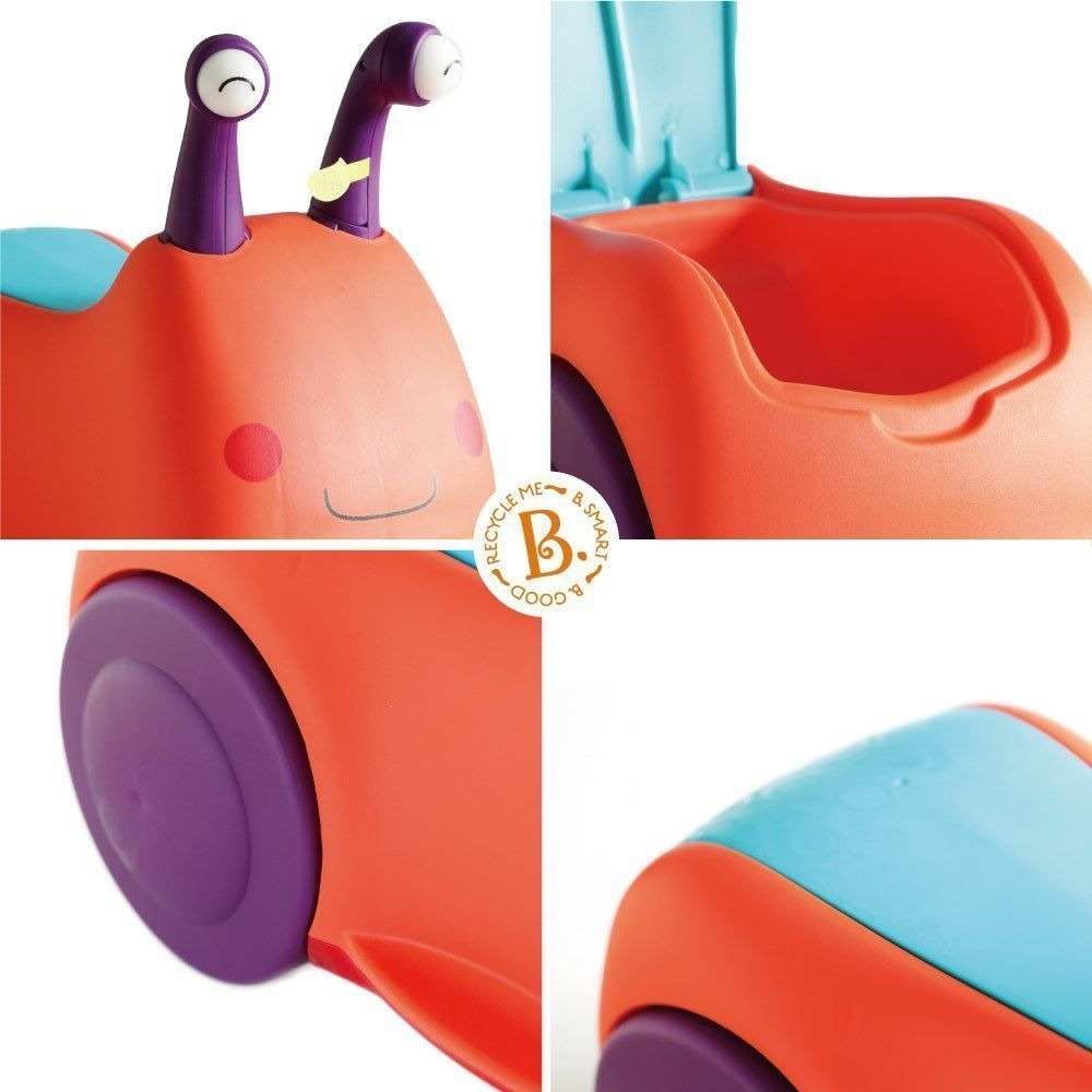 【B.TOYS】蝸牛叭噗－滑歩車｜嚕嚕車｜學步車｜助步車｜美國感統玩具-細節圖2