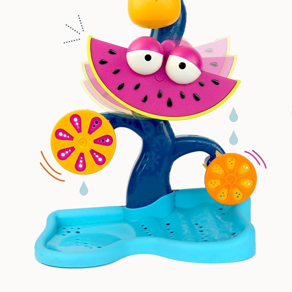 【B.TOYS】大嘴鳥瀑布 洗澡玩具 嬰幼兒 兒童 學習玩具 空間概念建立 學習物理原理-細節圖5