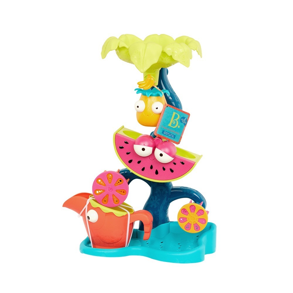 【B.TOYS】大嘴鳥瀑布 洗澡玩具 嬰幼兒 兒童 學習玩具 空間概念建立 學習物理原理-細節圖7