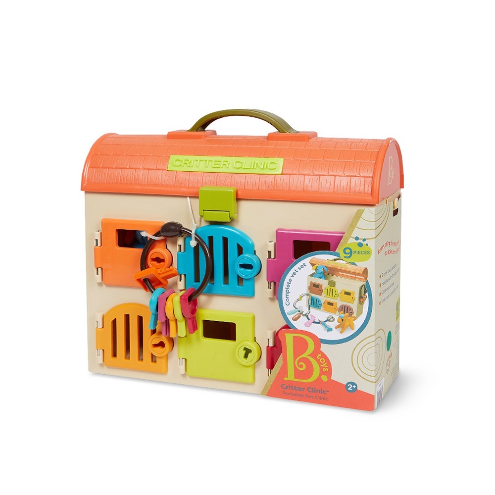 【B.TOYS】 可麗特寵物診所 互動玩具 兒童玩具 兒童節 角色扮演 空間知覺辨識 記憶力練習-細節圖3