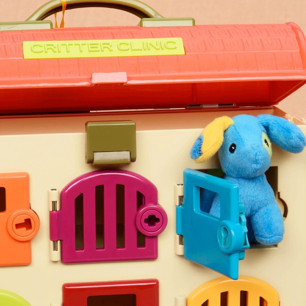 【B.TOYS】 可麗特寵物診所 互動玩具 兒童玩具 兒童節 角色扮演 空間知覺辨識 記憶力練習-細節圖4