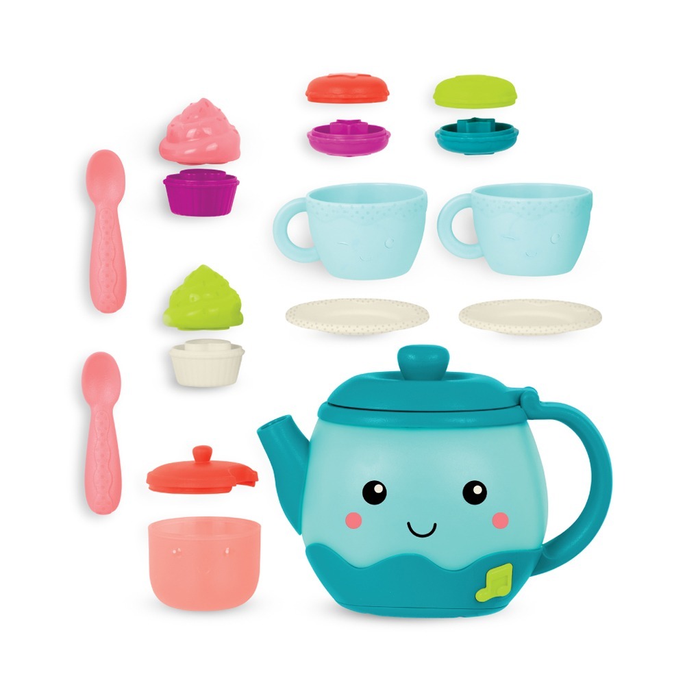 【B.TOYS】 菲利絲聲光音樂茶壺 手眼協調 觸覺刺激 模擬人際互動，練習溝通與社交技巧  5.0  1 評價-細節圖4