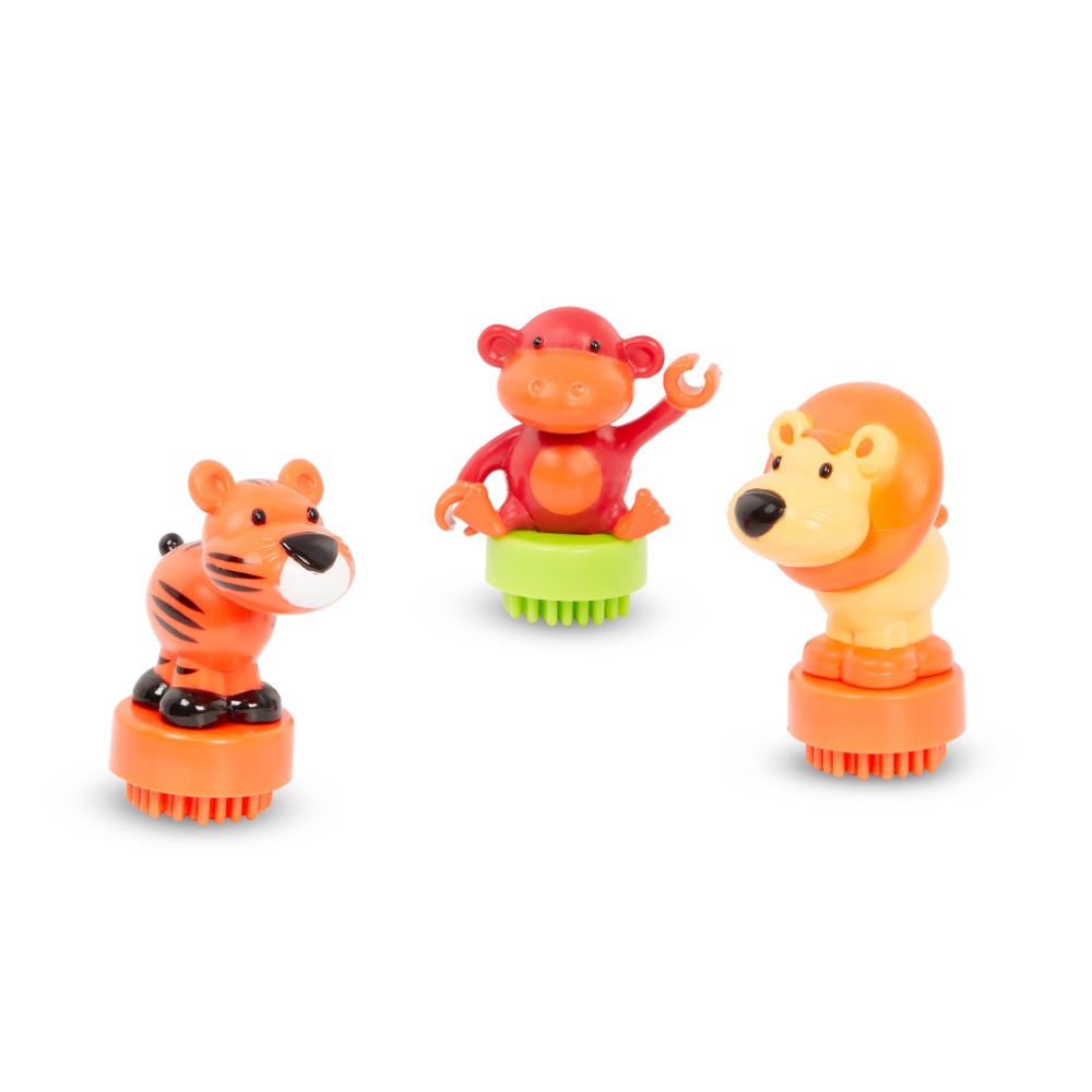 【B.TOYS】 鬃毛積木-叢林冒險系列(54pcs) 兒童 玩具 積木 鬃毛積木-細節圖4