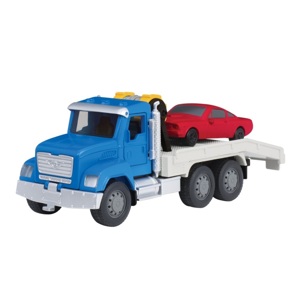 【B.TOYS】Driven系列 迷你拖板車 迷你起重吊車 迷你載卡車 迷你救護車 玩具車 模型車玩具-規格圖9