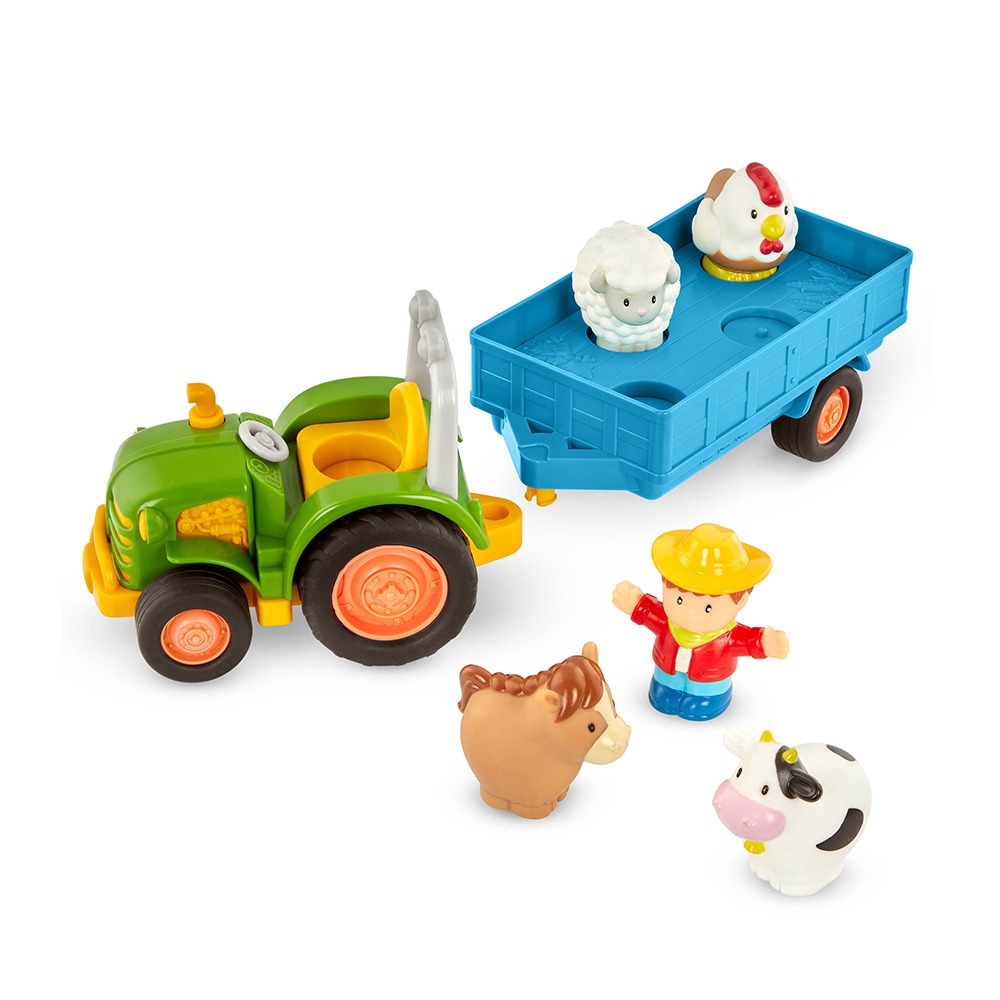 【BATTAT】布萊梅拖拉機 玩具車 車車玩具 模型車玩具 兒童玩具-細節圖5