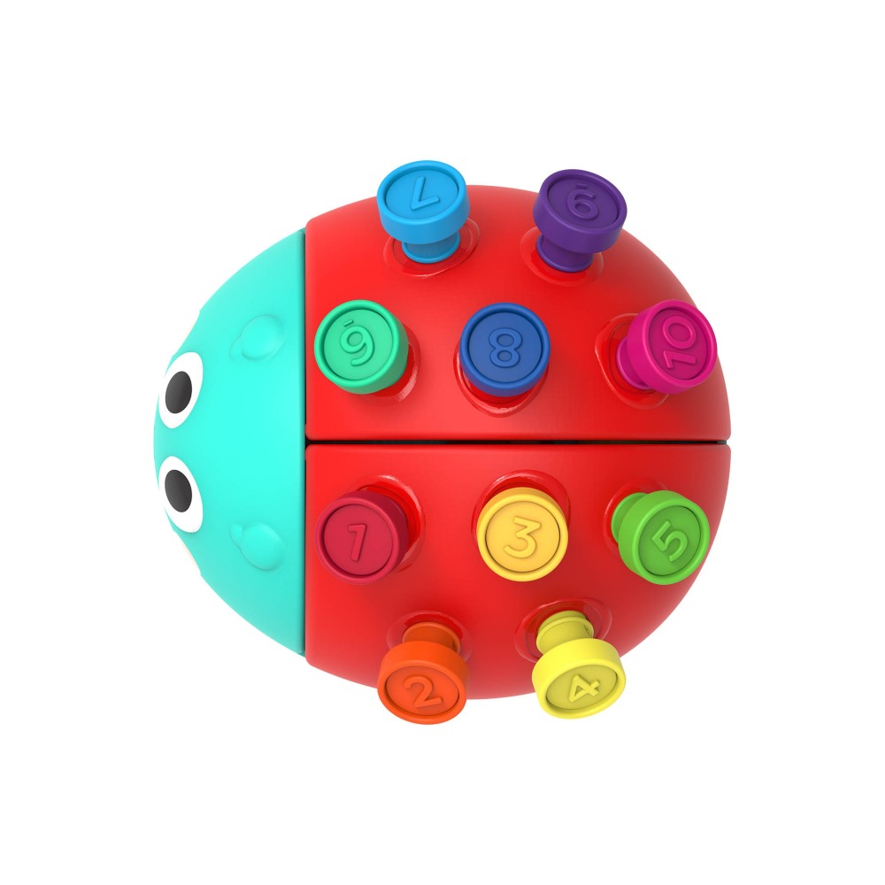 【BATTAT】 聊育系列-瓢蟲數數 小朋友玩具 兒童玩具 感統玩具-細節圖3