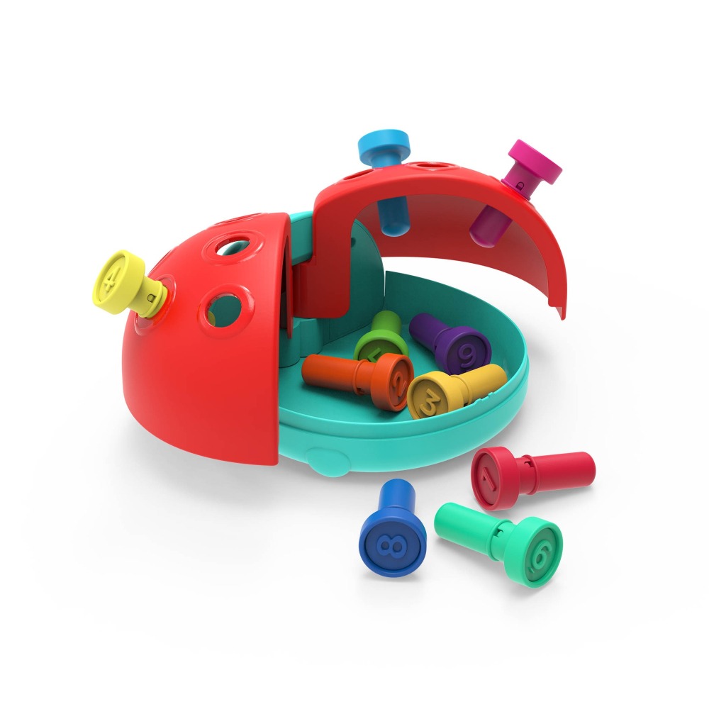 【BATTAT】 聊育系列-瓢蟲數數 小朋友玩具 兒童玩具 感統玩具-細節圖4