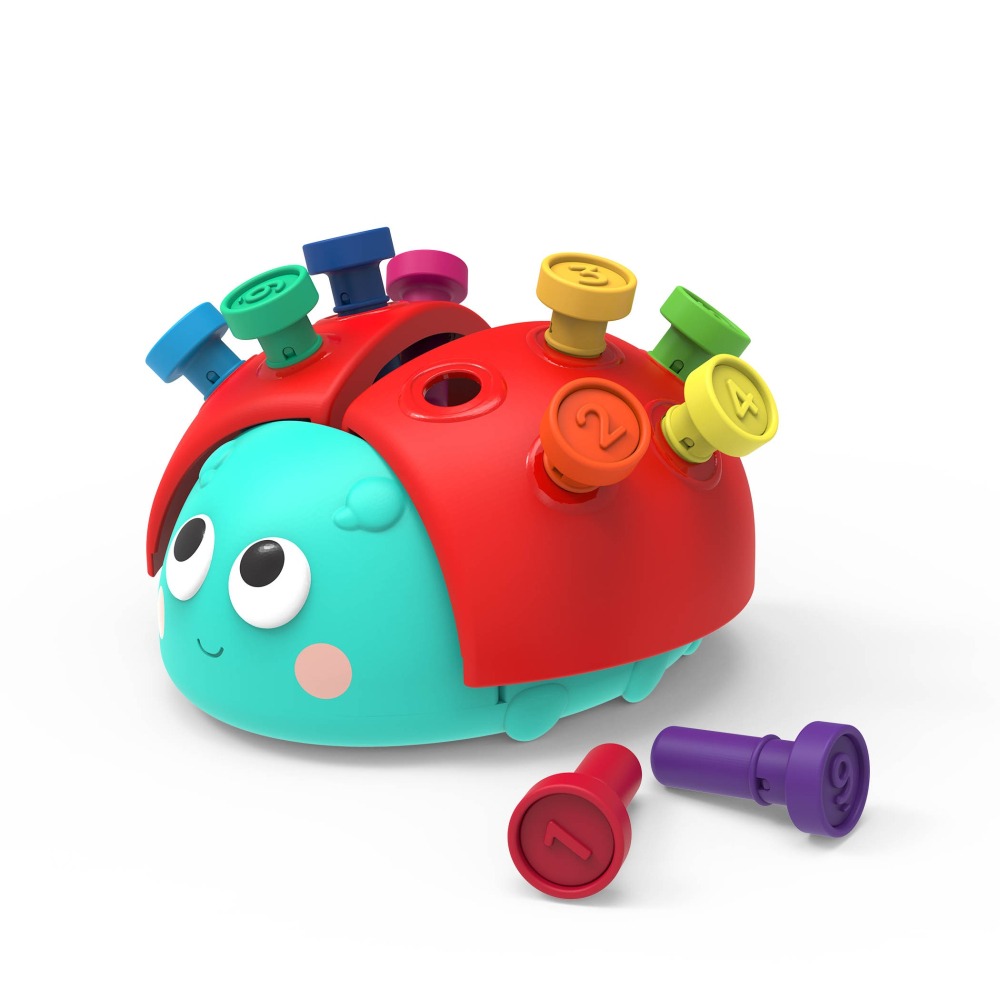 【BATTAT】 聊育系列-瓢蟲數數 小朋友玩具 兒童玩具 感統玩具-細節圖5