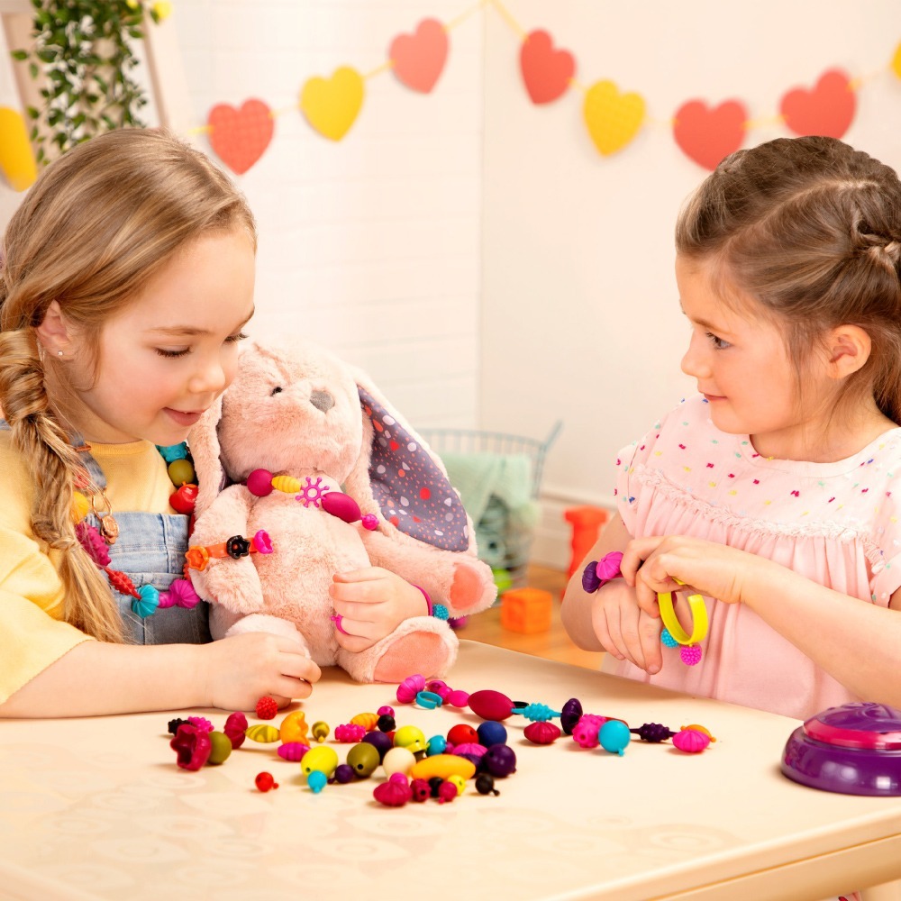 【B.TOYS】 奶油糖果兔玩偶 兒童玩具 安撫玩具 安撫玩偶 短絨毛-細節圖4