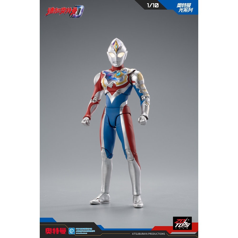 【野獸國】中動 機動超人力霸王 7吋可動人偶  艾斯 蓋亞 德卡-細節圖2