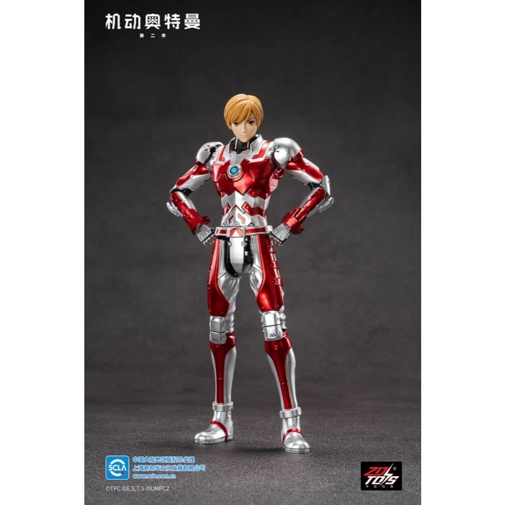 【野獸國】中動 機動超人力霸王 7吋可動人偶  艾斯 蓋亞 德卡-細節圖4