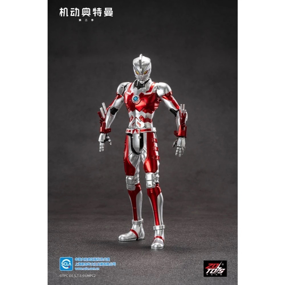 【野獸國】中動 機動超人力霸王 7吋可動人偶  艾斯 蓋亞 德卡-細節圖6