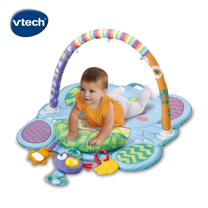 【Vtech】探索學習小象健力毯 遊戲毯 音樂毯 健力架 遊戲墊-細節圖7