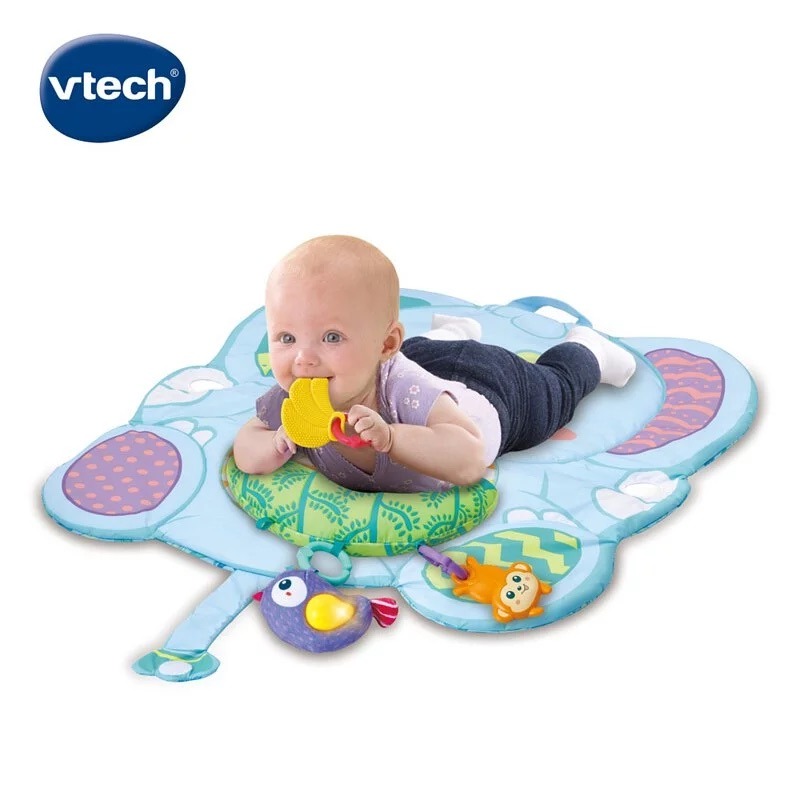 【Vtech】探索學習小象健力毯 遊戲毯 音樂毯 健力架 遊戲墊-細節圖8