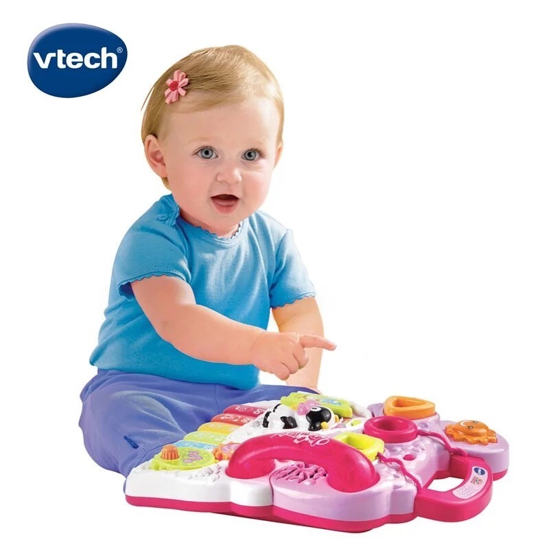 【Vtech】 寶寶聲光學步車(3色可選)  嬰兒學步器  助步車  學行車  學走路玩具  手推學步車-細節圖8