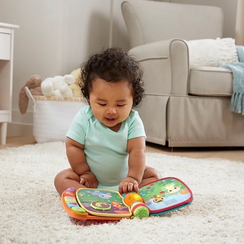 【Vtech】音樂啟蒙學習翻翻書(2色可選) 玩具書 翻翻書 音樂書 音樂有聲書 樂器玩具 玩具音樂書 英文童謠-細節圖7