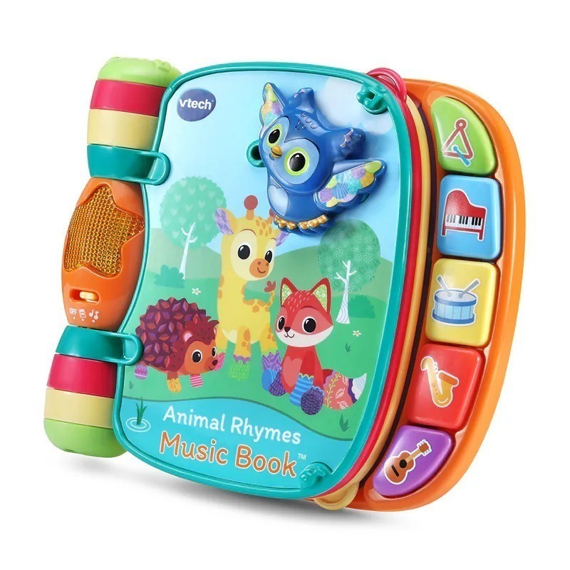 【Vtech】音樂啟蒙學習翻翻書(2色可選) 玩具書 翻翻書 音樂書 音樂有聲書 樂器玩具 玩具音樂書 英文童謠-規格圖8